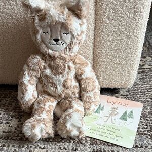 Slumberkins Lynx + Card